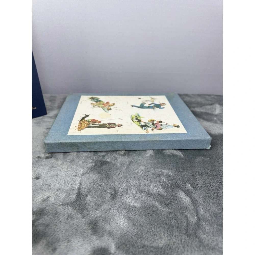 1970 Norman Rockwell Illustrator‎ Coffee Table Book with Sleeve